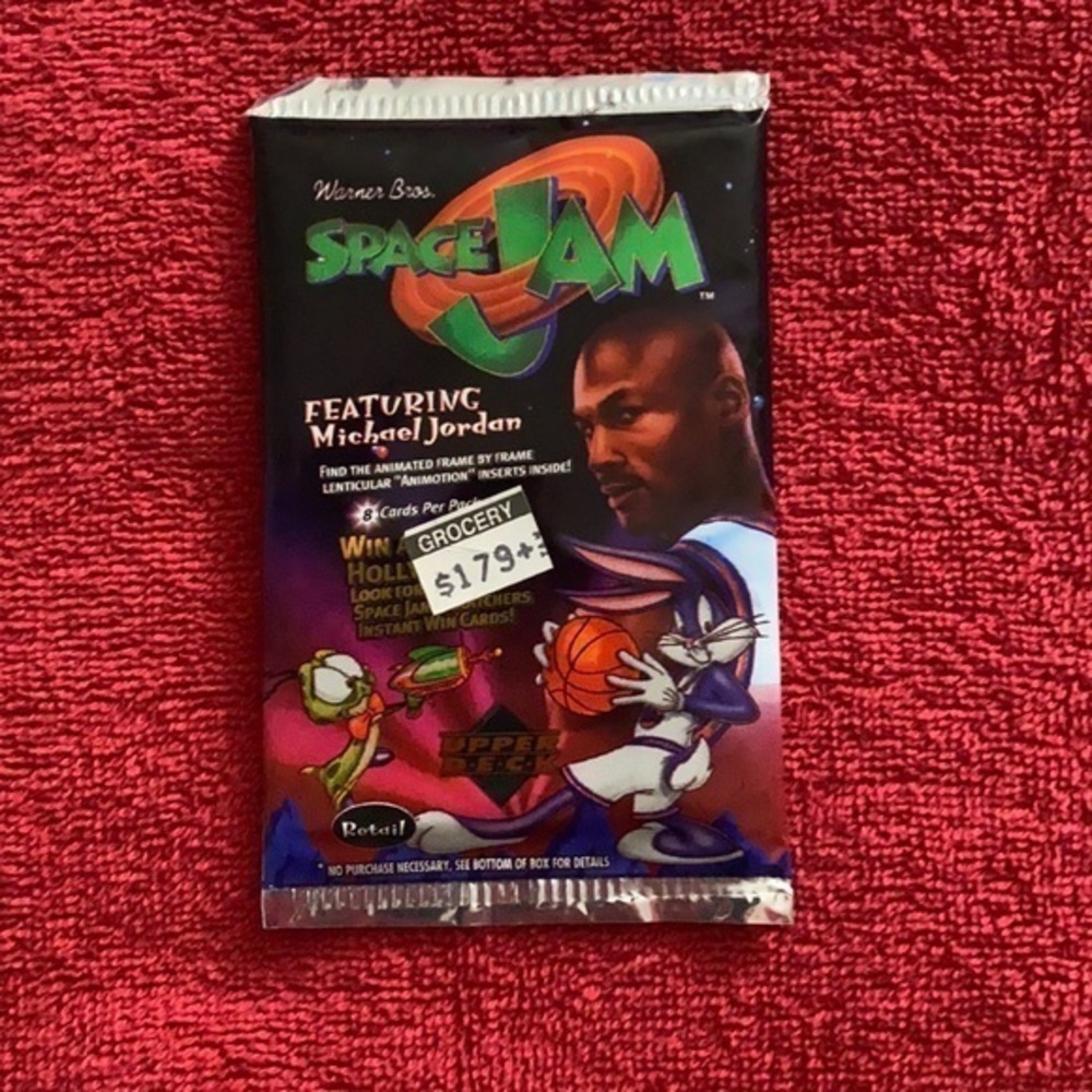 Rare 1996 Upper Deck Space Jam/Jordan Movie Cards